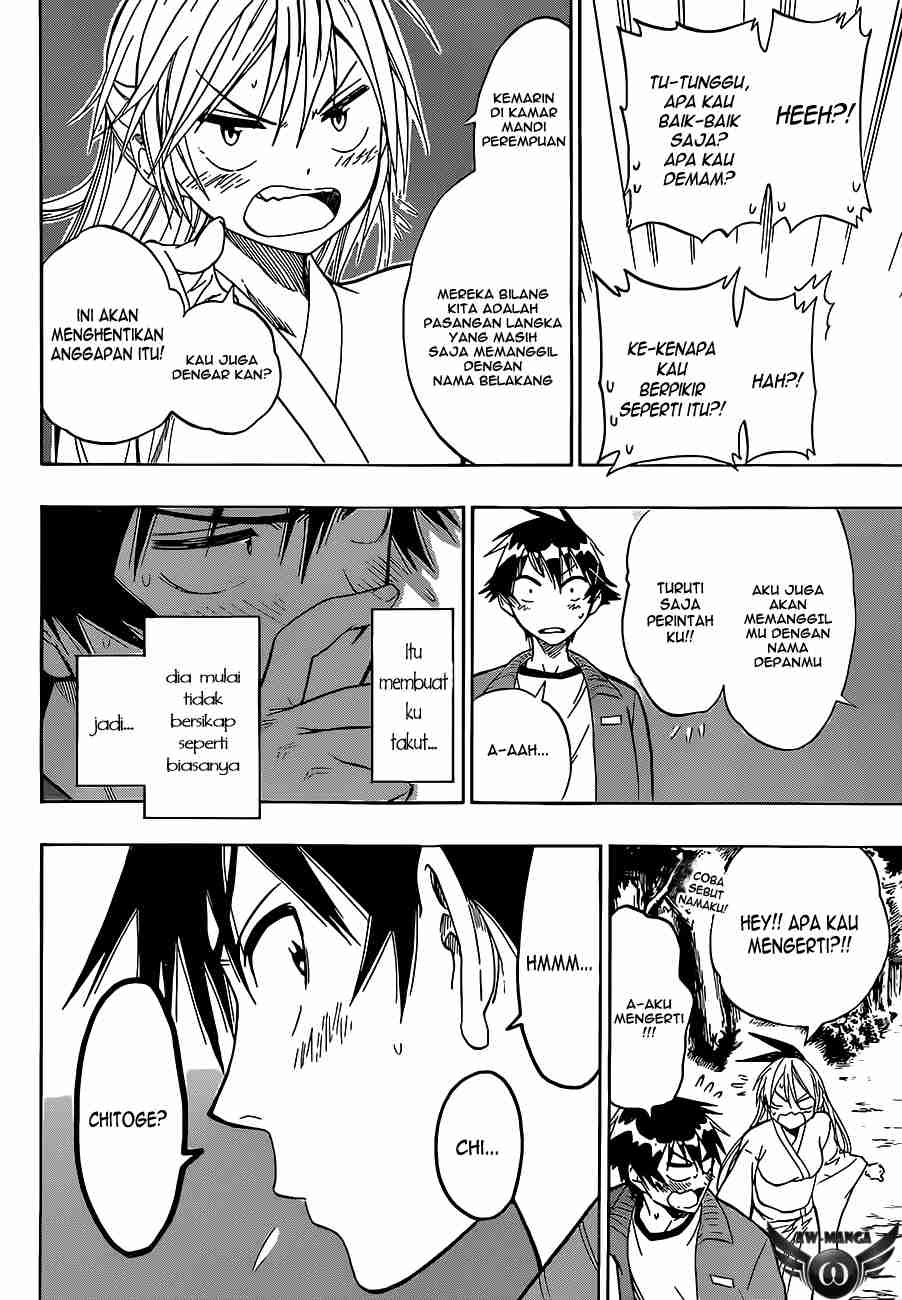 Nisekoi chapter 25 halaman 18