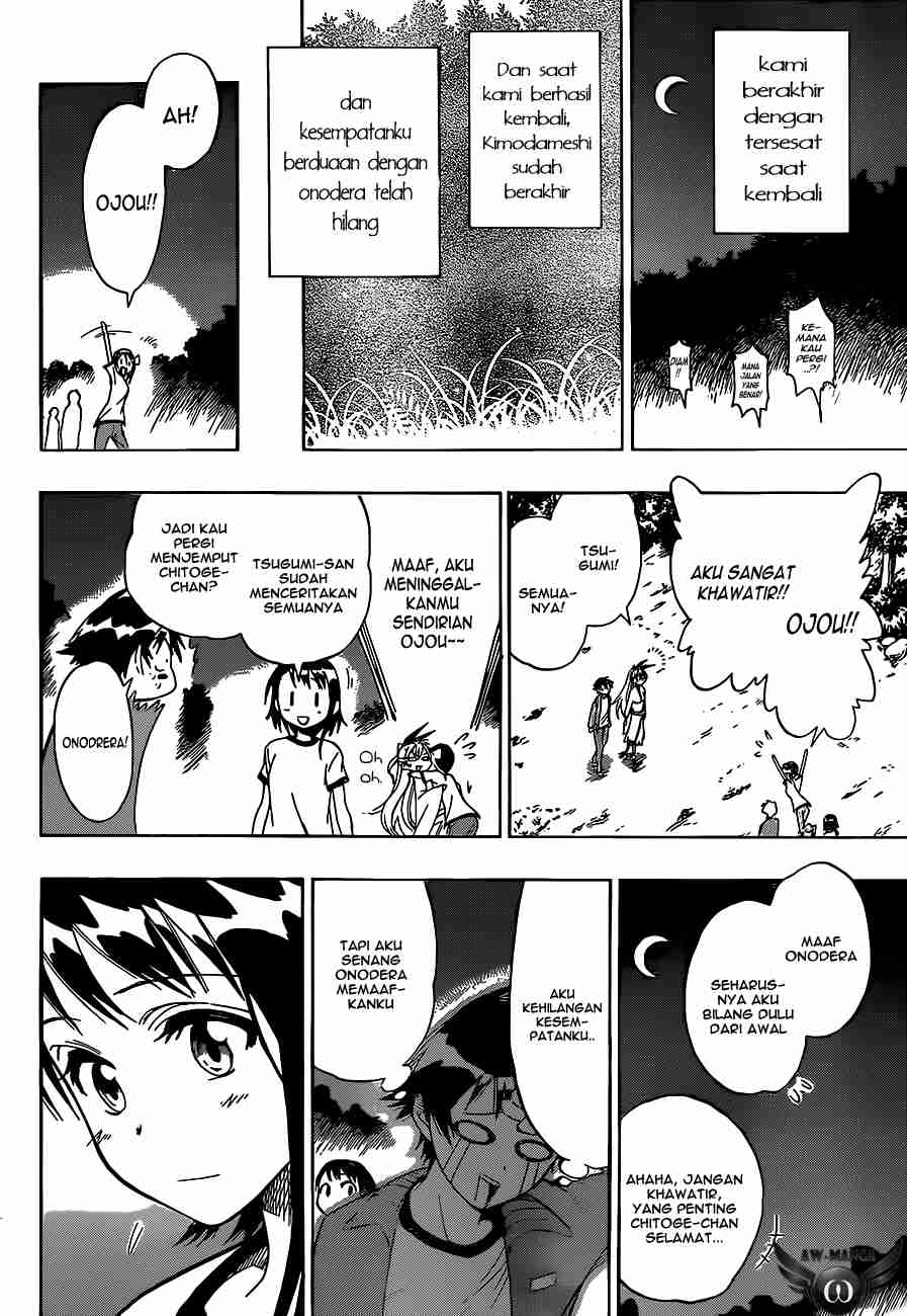 Nisekoi chapter 25 halaman 20