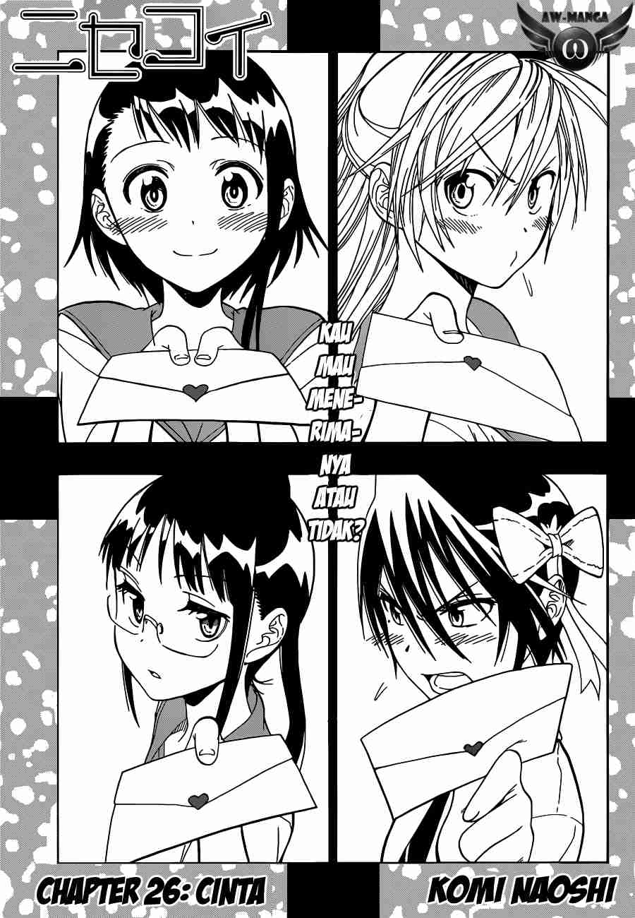 Nisekoi Bab 26 halaman 6