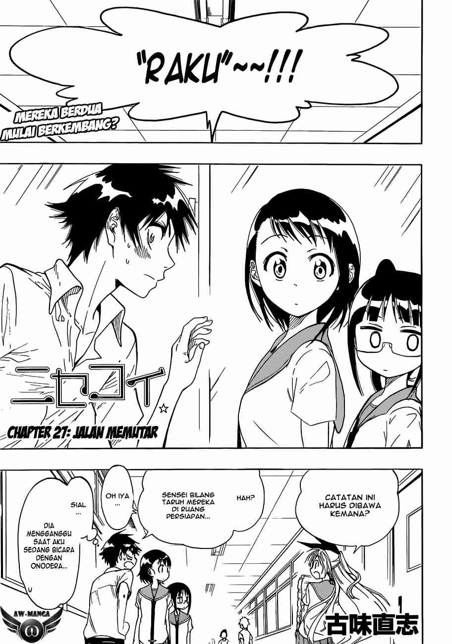 Nisekoi chapter 27 halaman 3