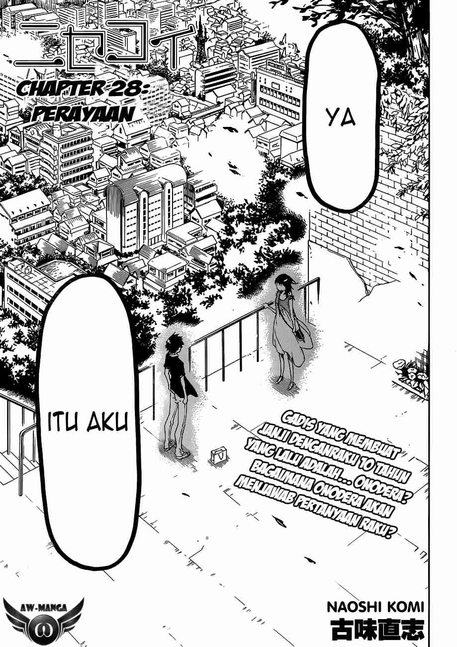 Nisekoi chapter 28 halaman 3