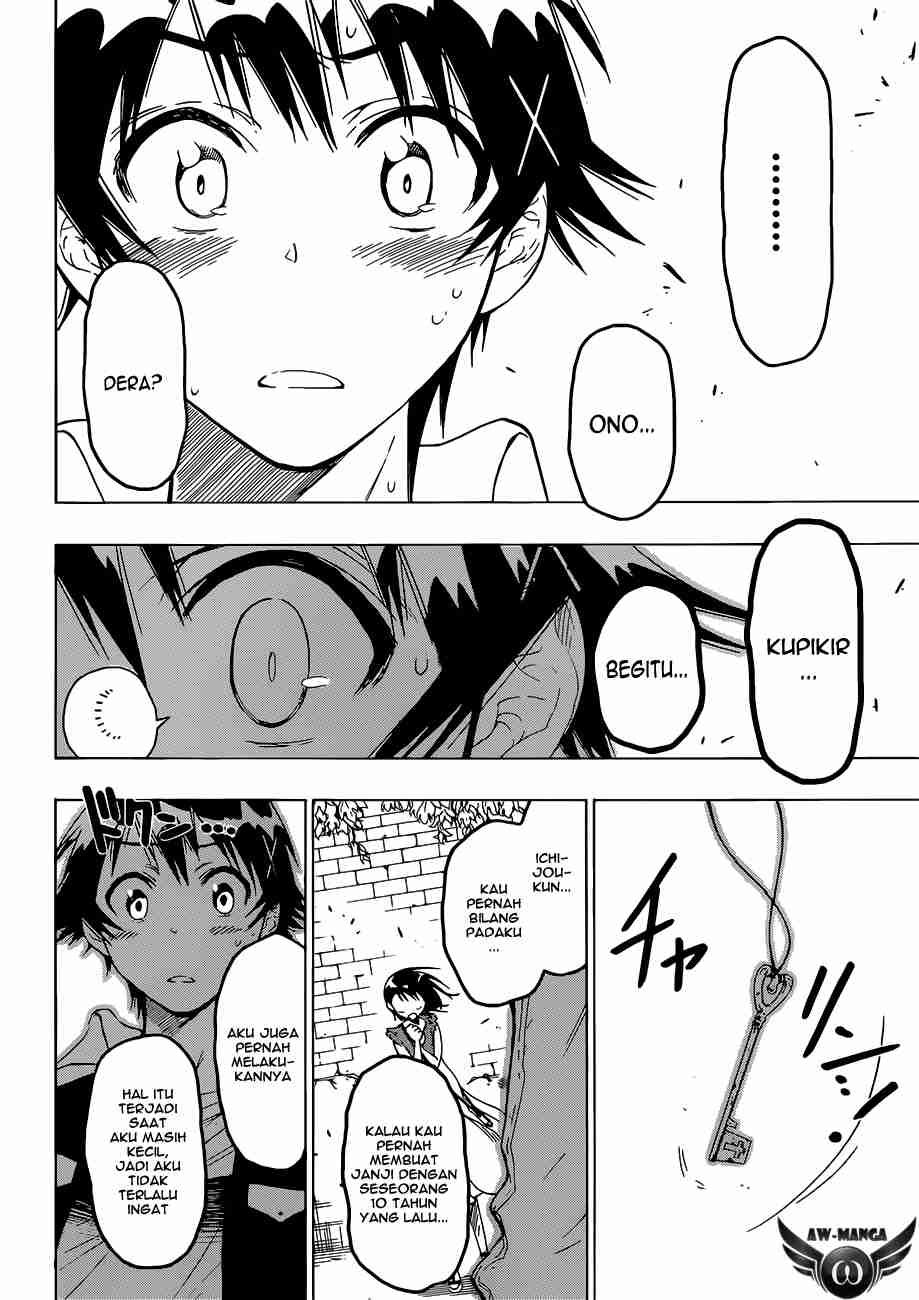 Nisekoi chapter 28 halaman 4