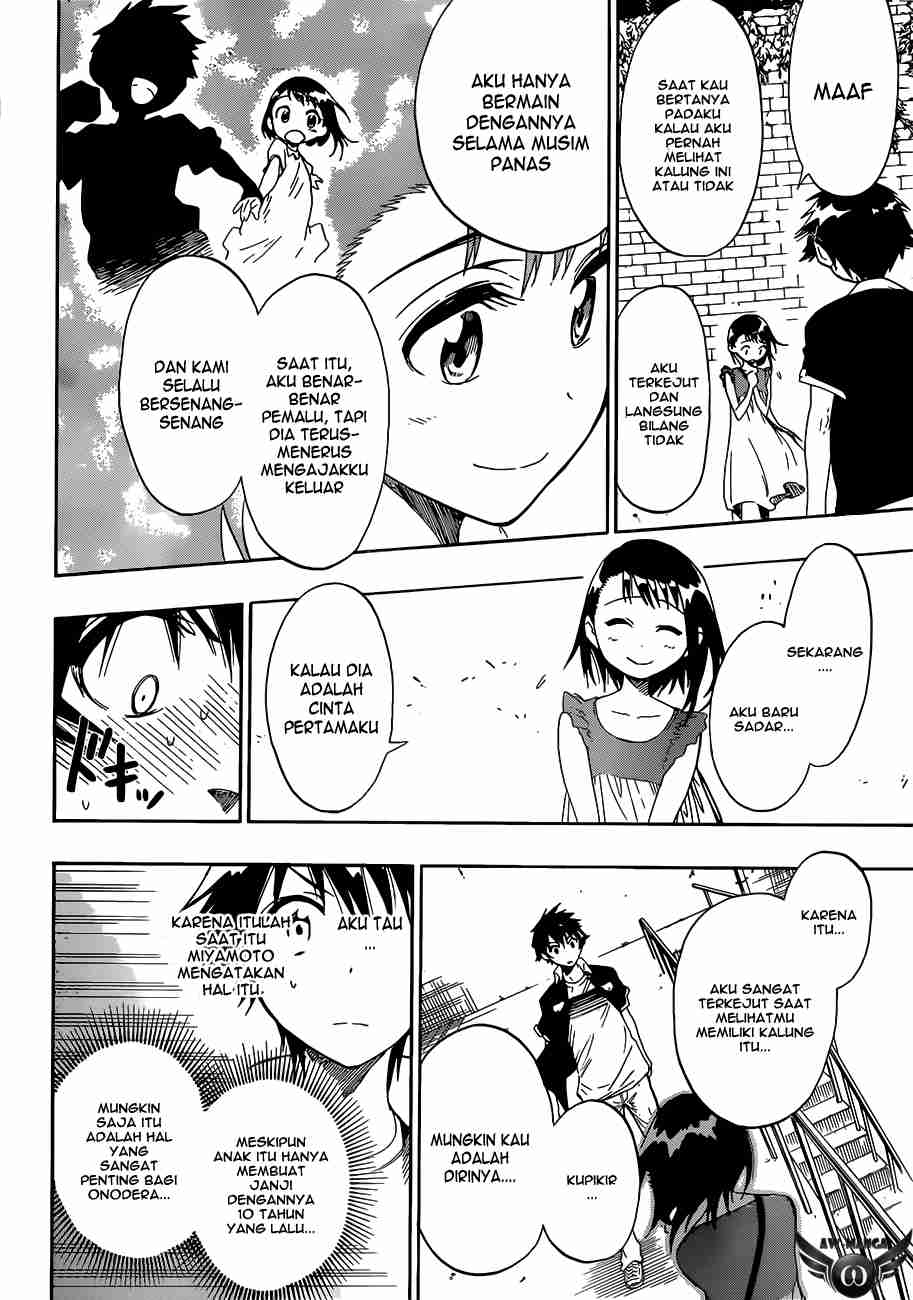 Nisekoi chapter 28 halaman 6