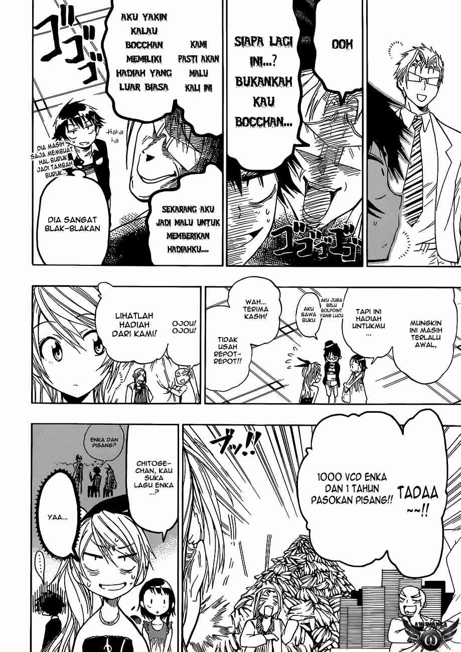 Nisekoi chapter 28 halaman 14