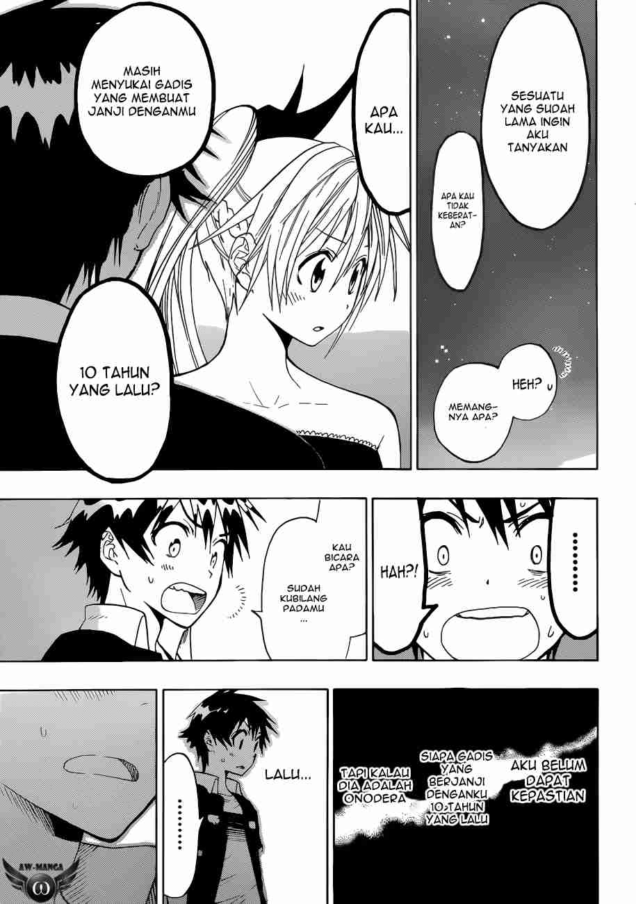 Nisekoi chapter 28 halaman 19