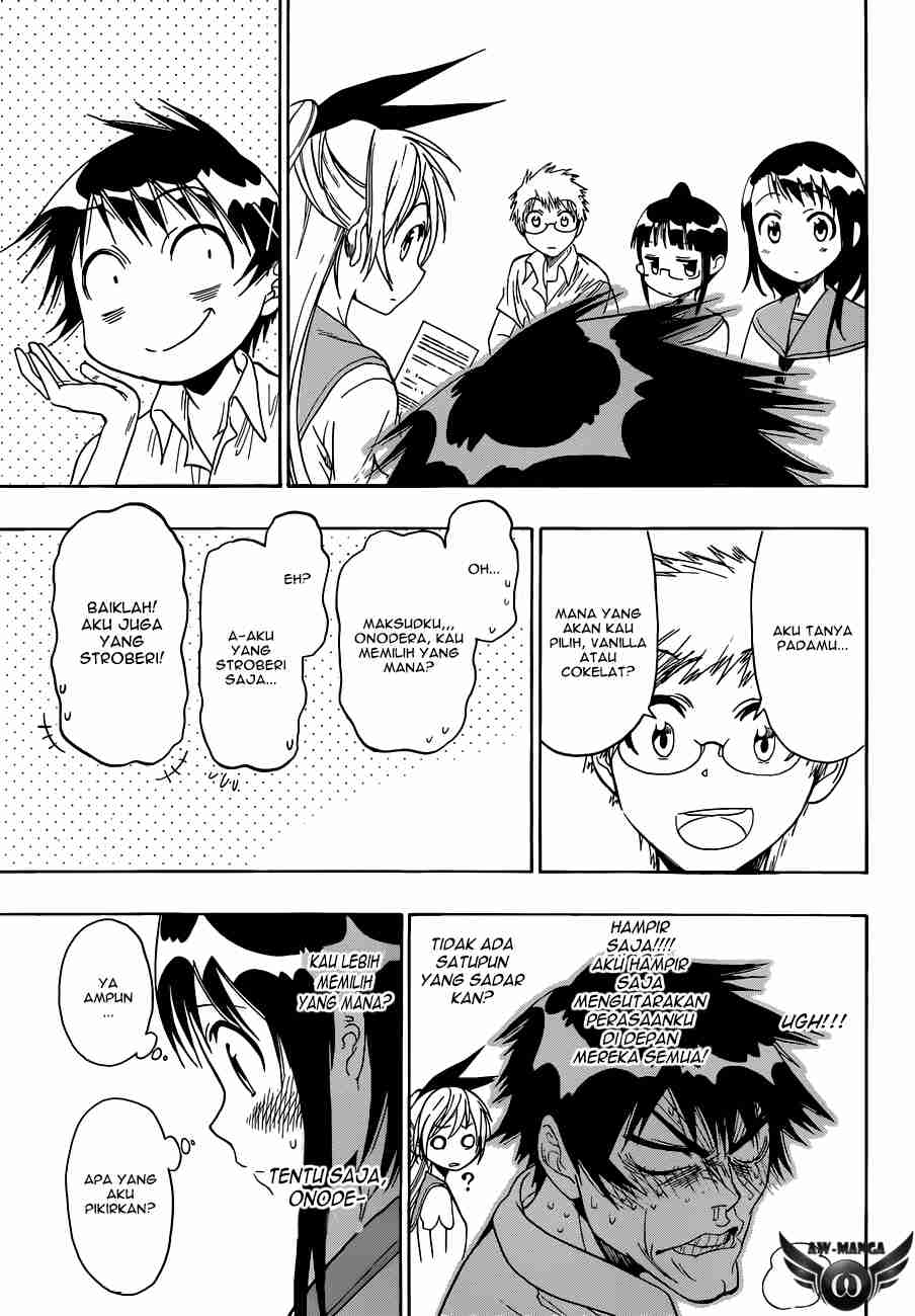Nisekoi chapter 31 halaman 17