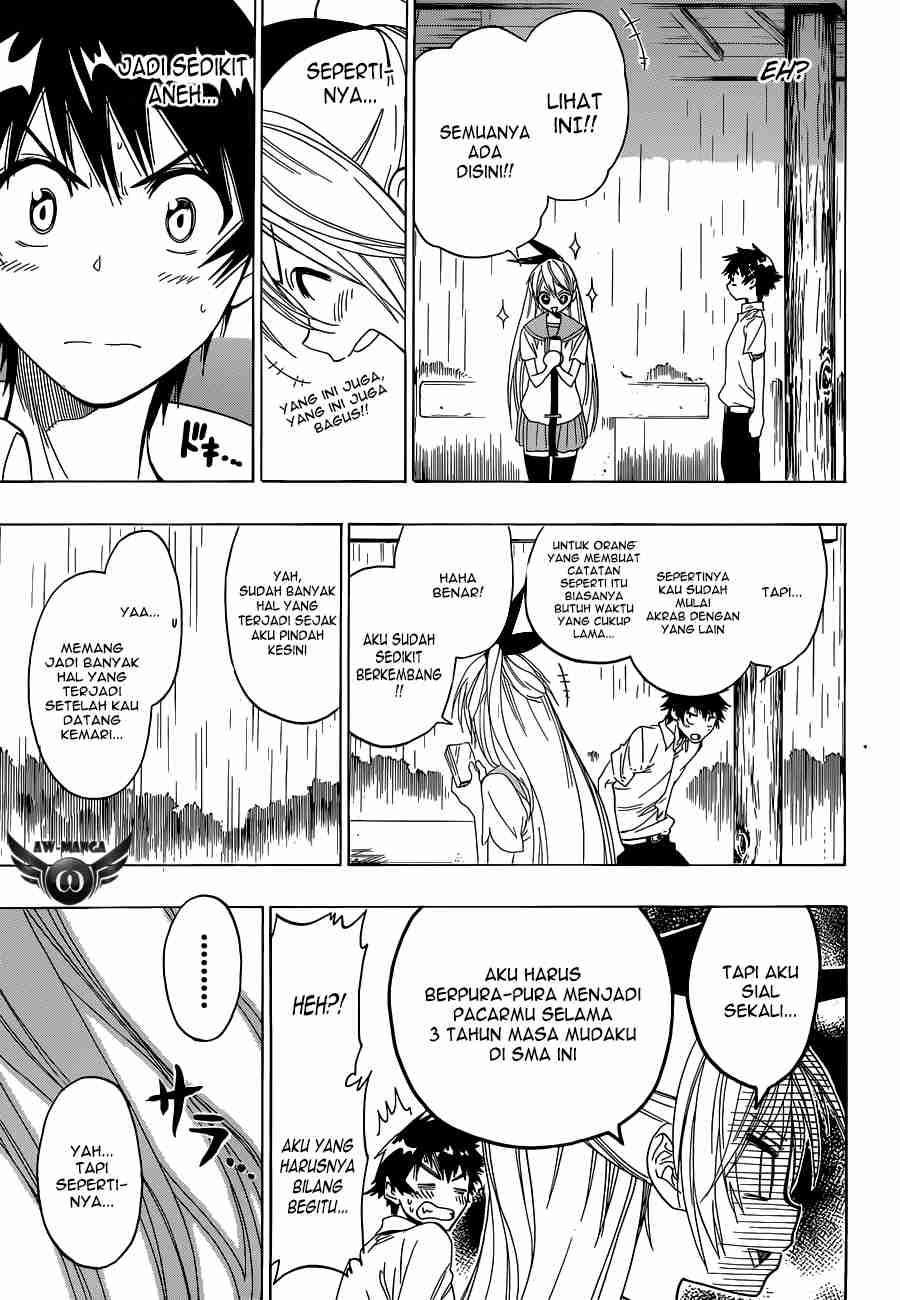 Nisekoi chapter 32 halaman 15
