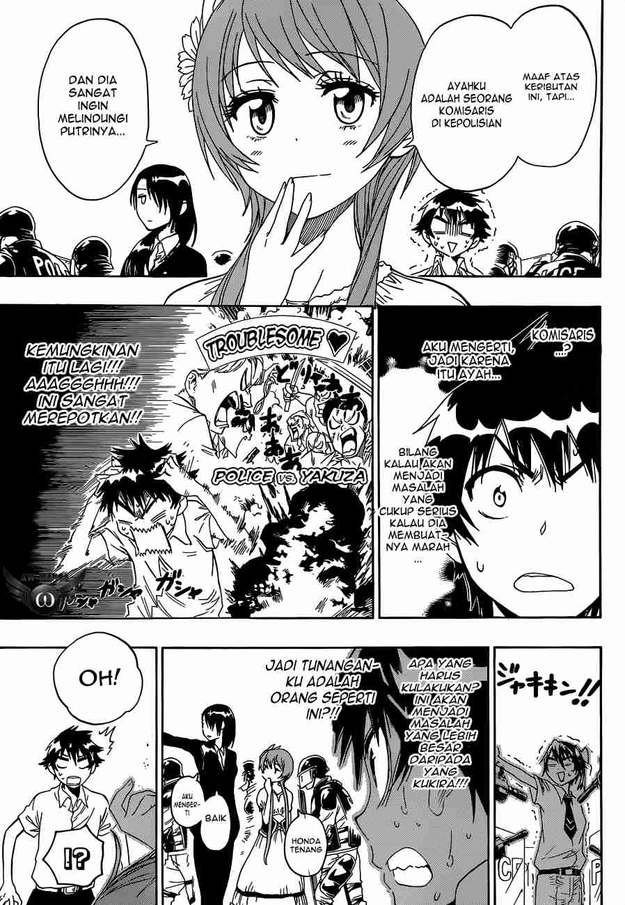 Nisekoi Bab 33 halaman 13