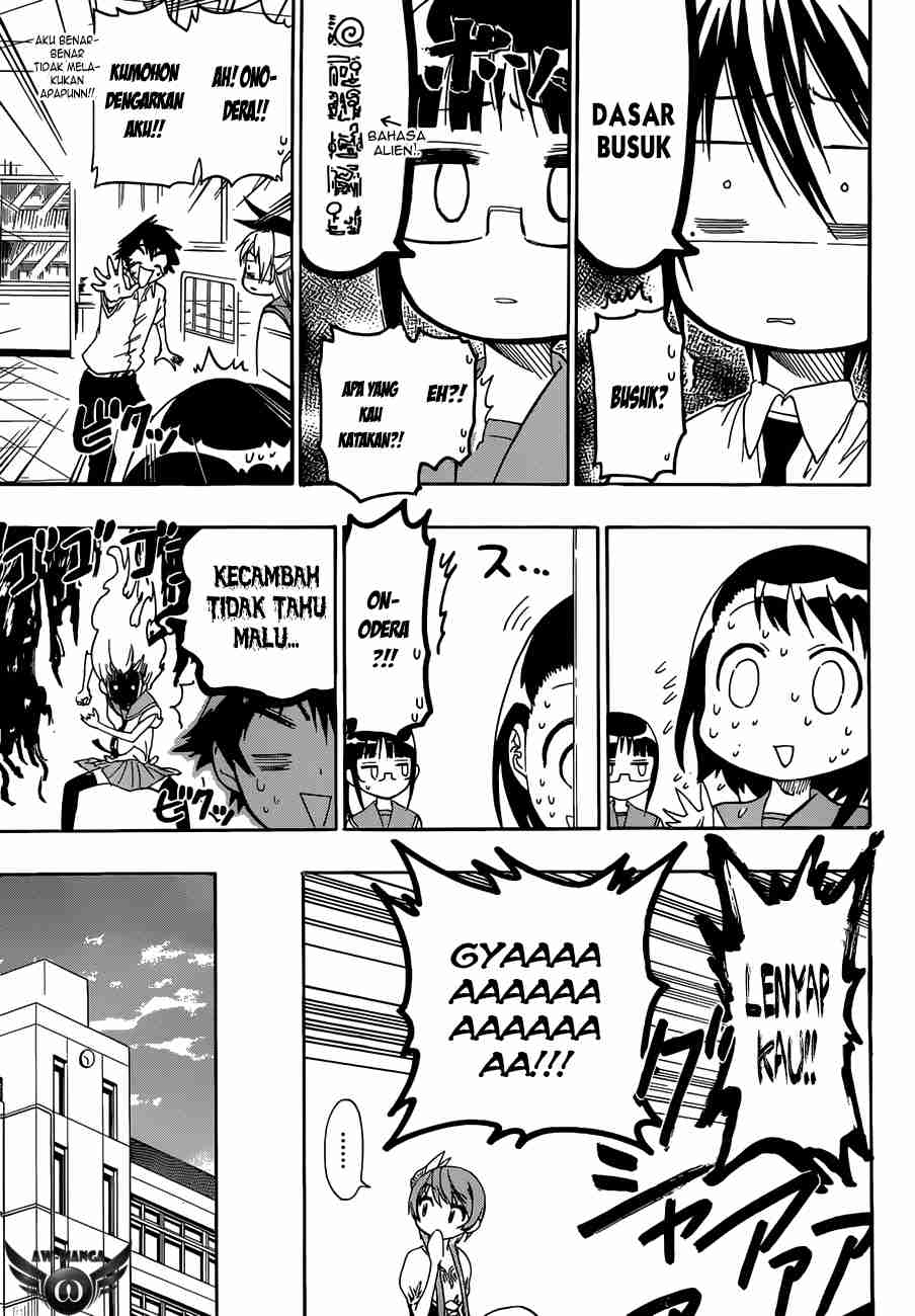 Nisekoi Bab 33 halaman 19