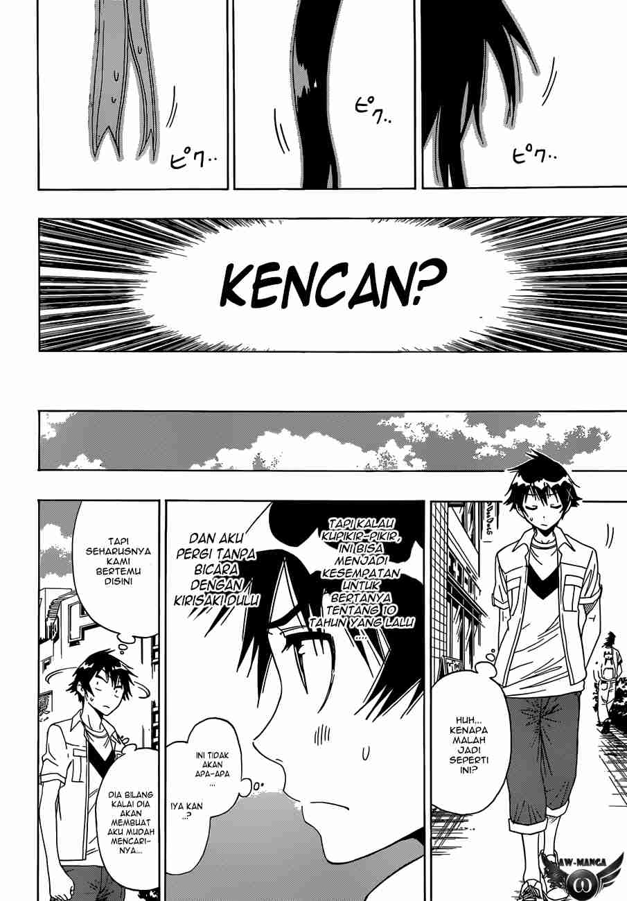 Nisekoi chapter 34 halaman 6