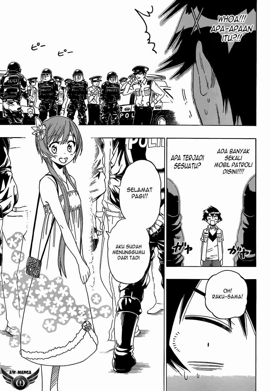 Nisekoi chapter 34 halaman 7