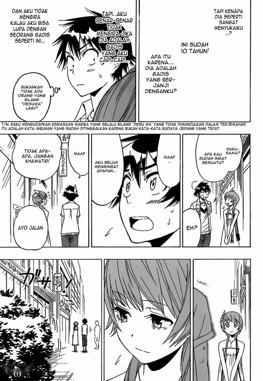 Nisekoi chapter 34 halaman 9