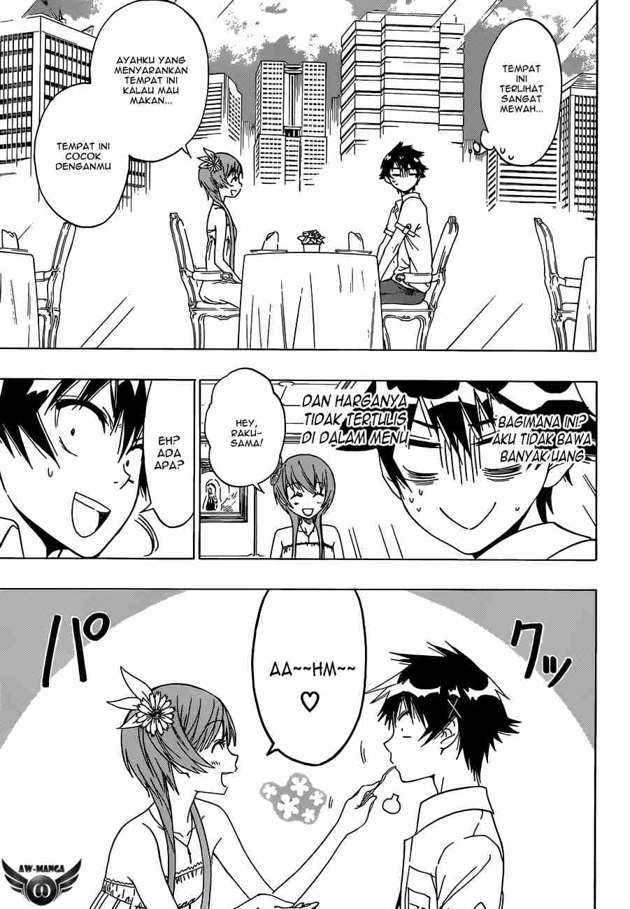 Nisekoi chapter 34 halaman 15