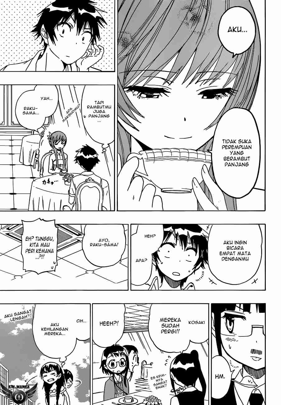 Nisekoi chapter 34 halaman 17