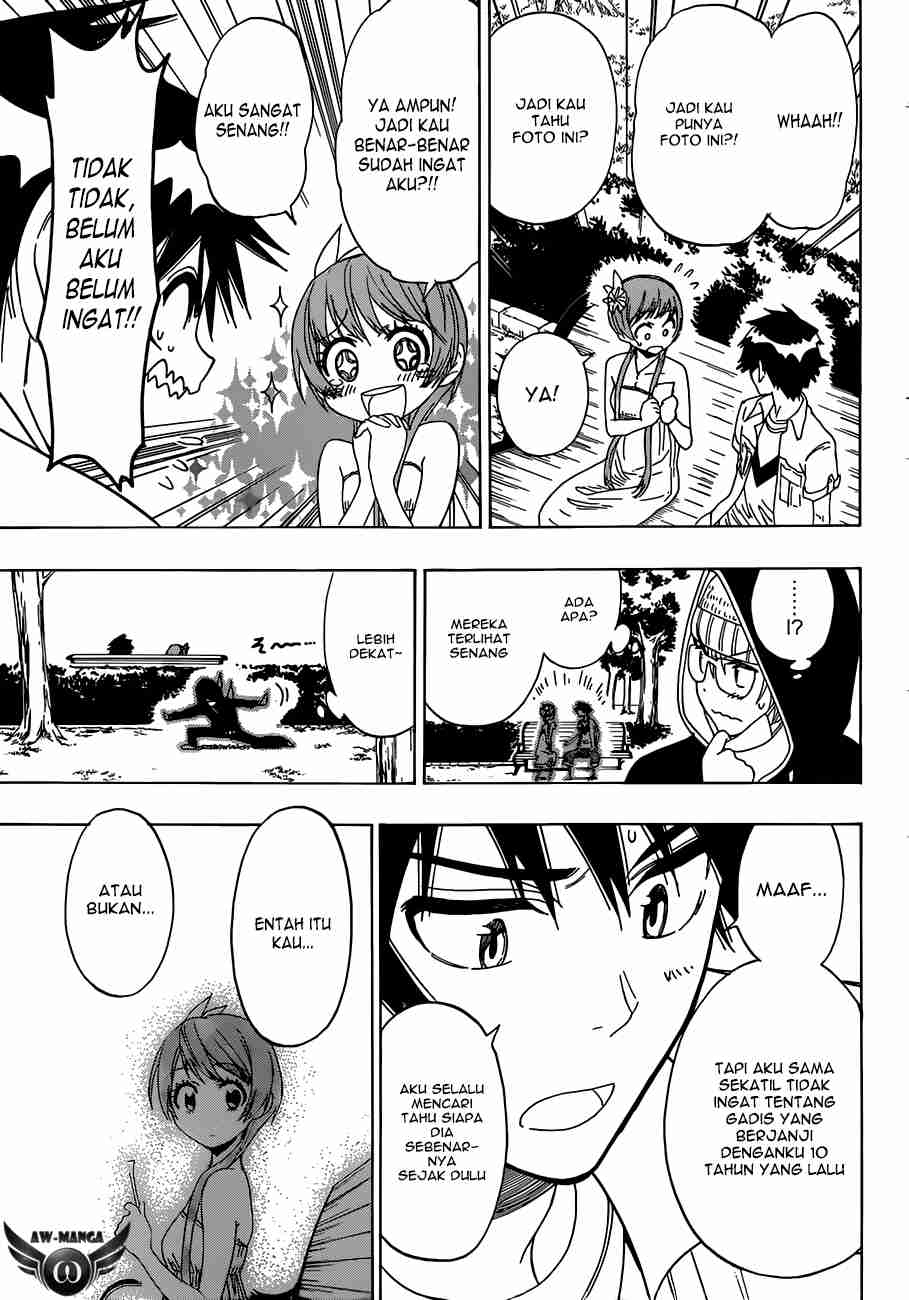 Nisekoi chapter 34 halaman 19