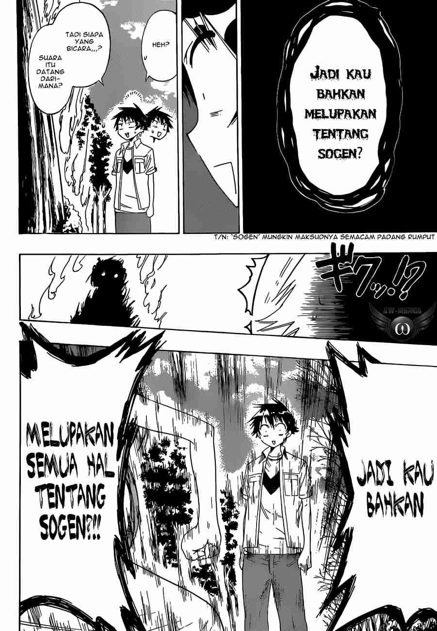 Nisekoi Bab 35 halaman 18