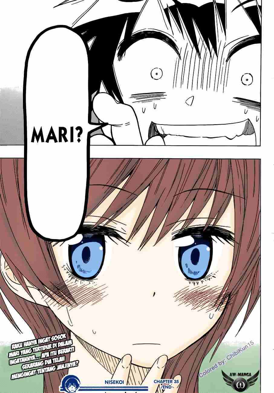 Nisekoi Bab 35 halaman 21
