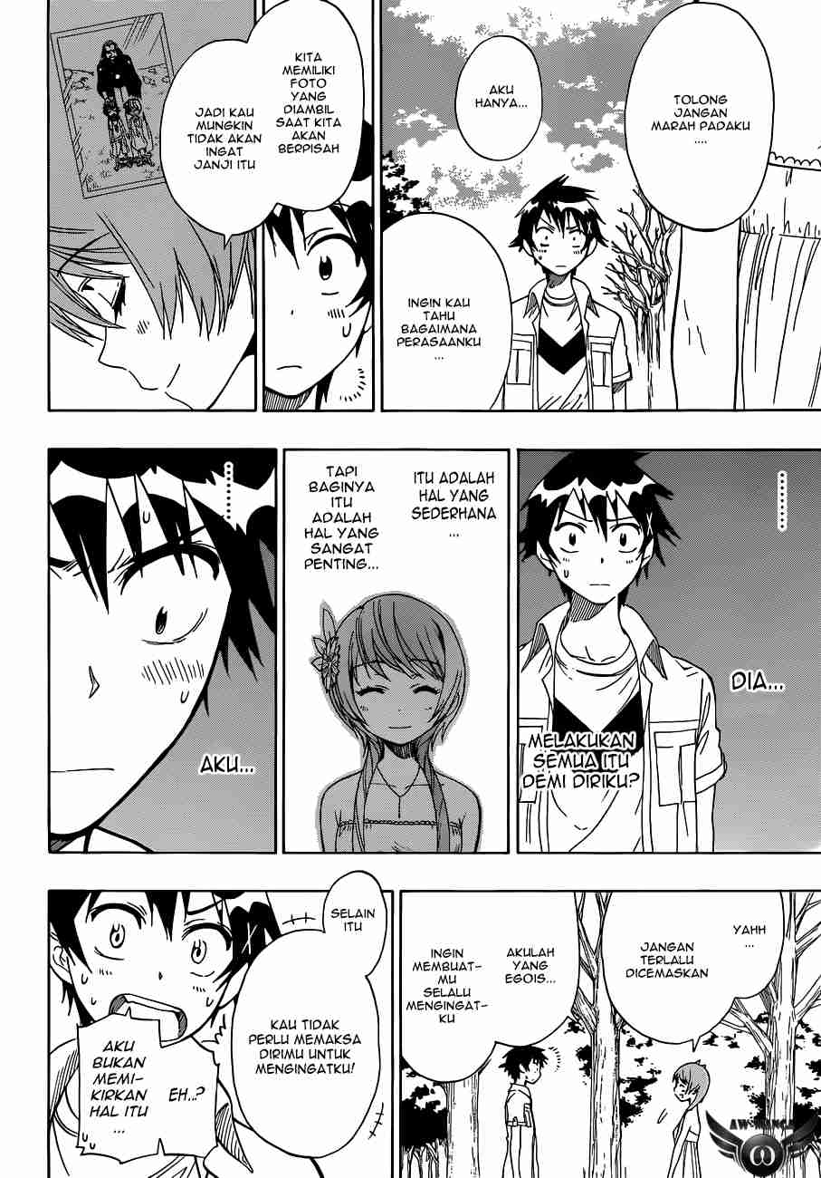 Nisekoi chapter 36 halaman 8