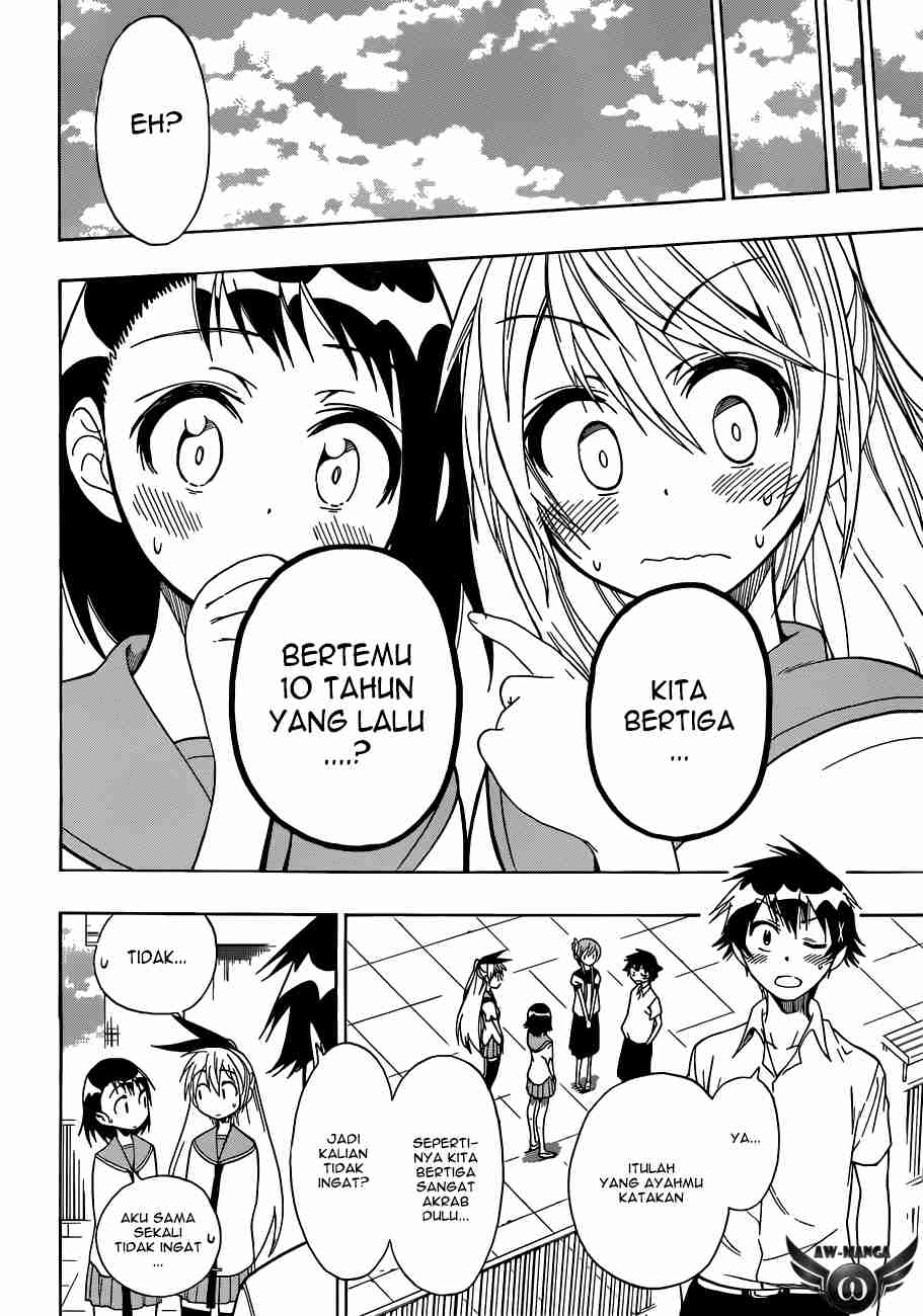 Nisekoi chapter 36 halaman 12