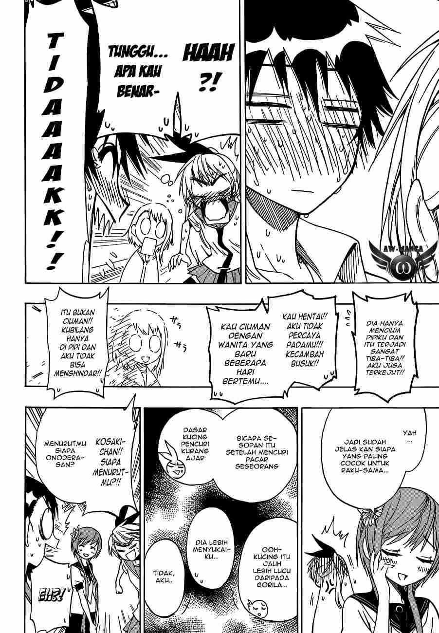 Nisekoi chapter 36 halaman 18