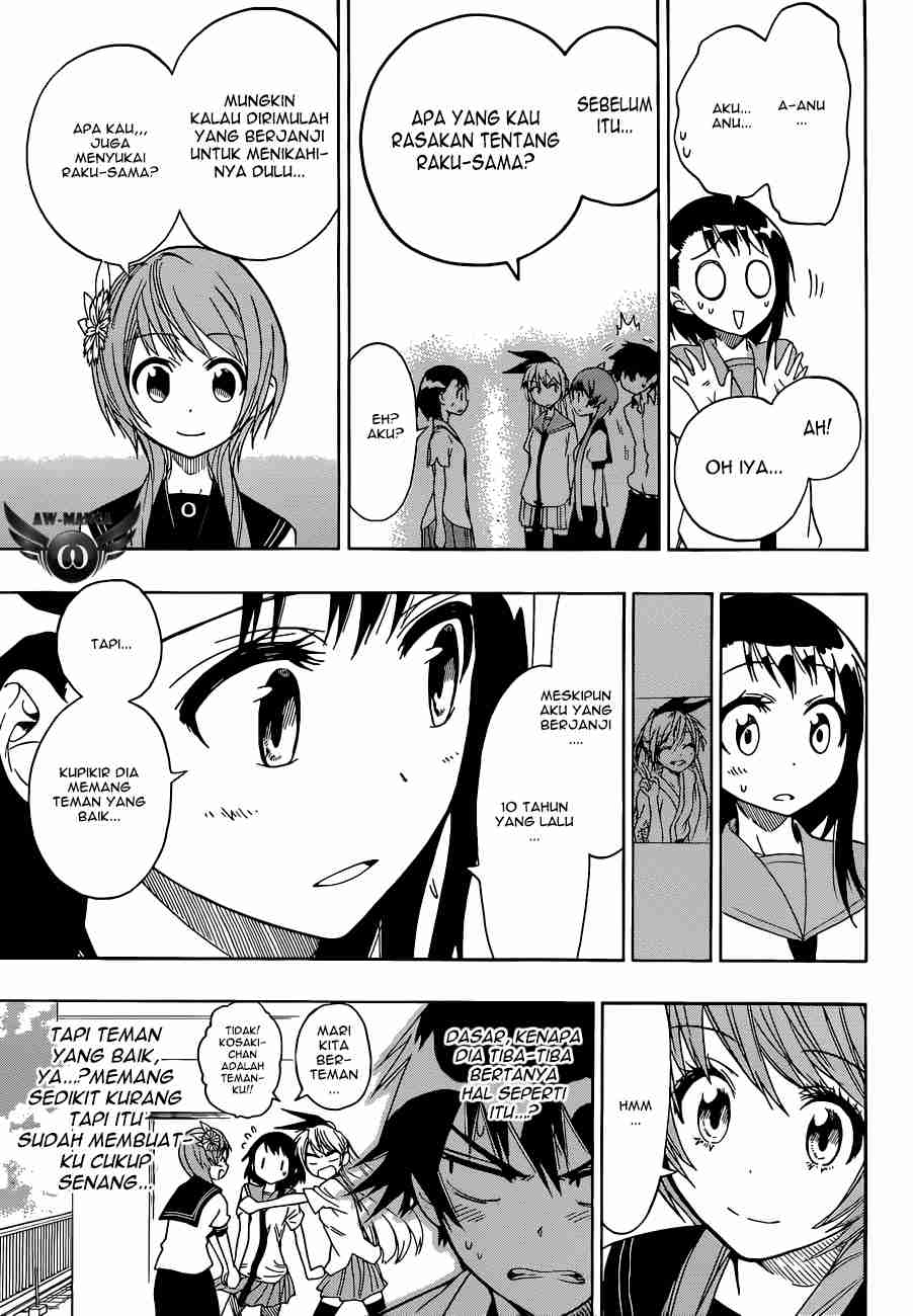 Nisekoi chapter 36 halaman 19