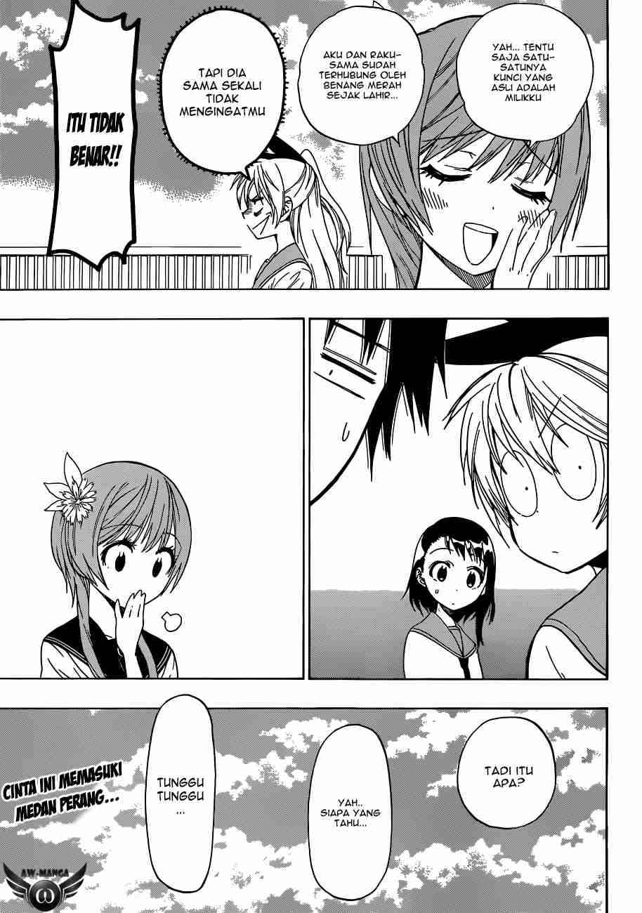 Nisekoi chapter 36 halaman 21
