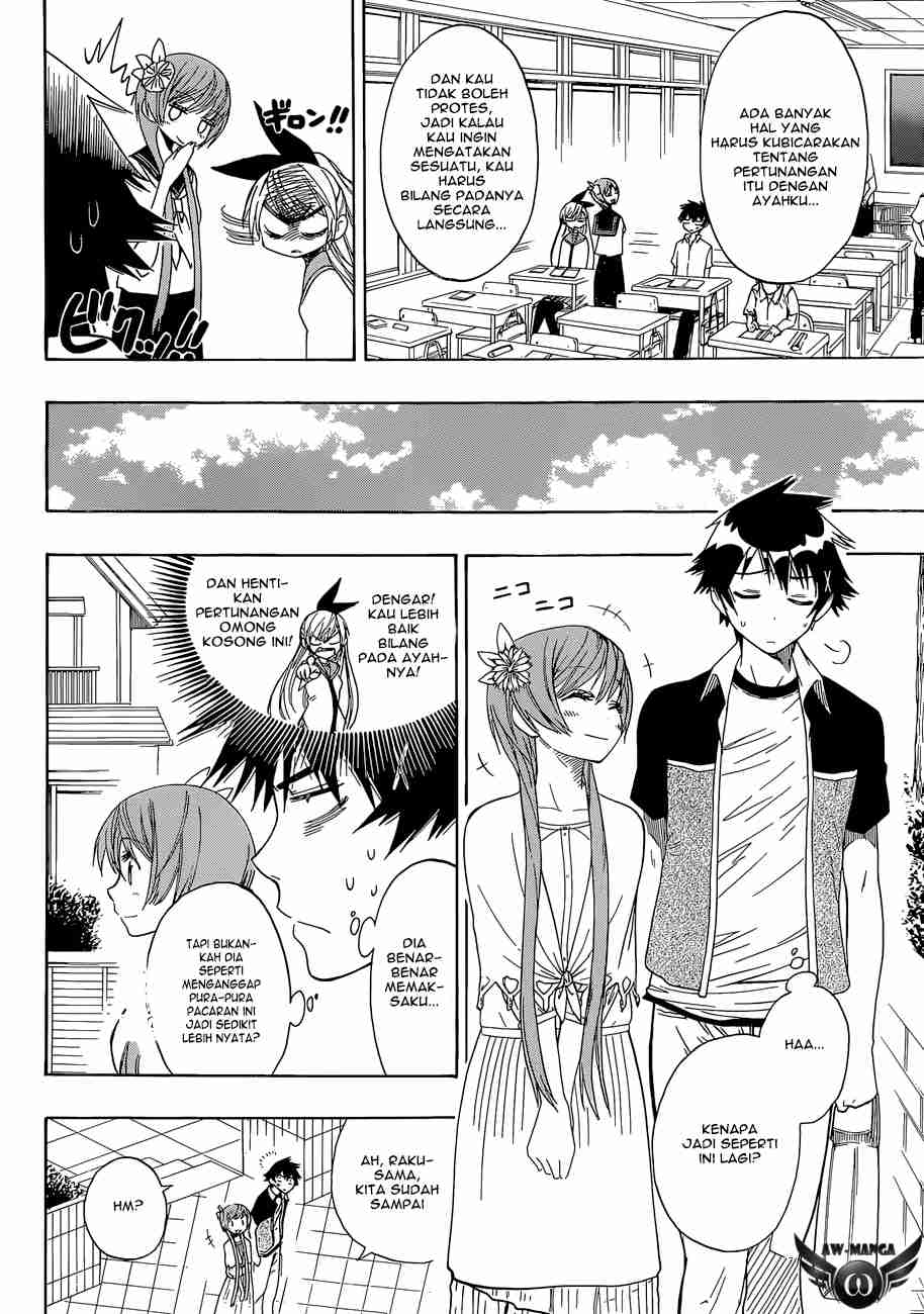 Nisekoi Bab 37 halaman 6