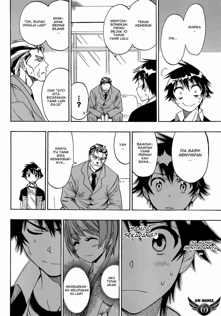 Nisekoi Bab 37 halaman 14