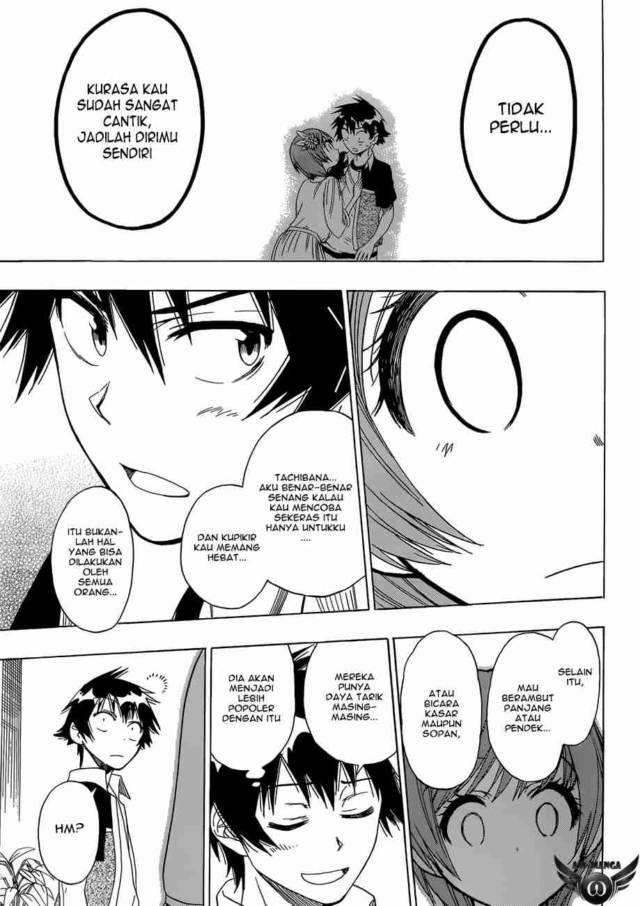 Nisekoi Bab 37 halaman 19