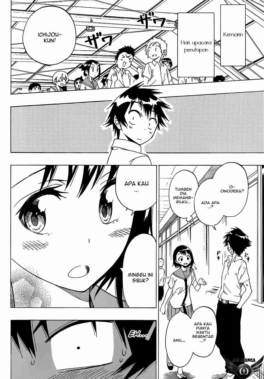 Nisekoi chapter 38 halaman 6