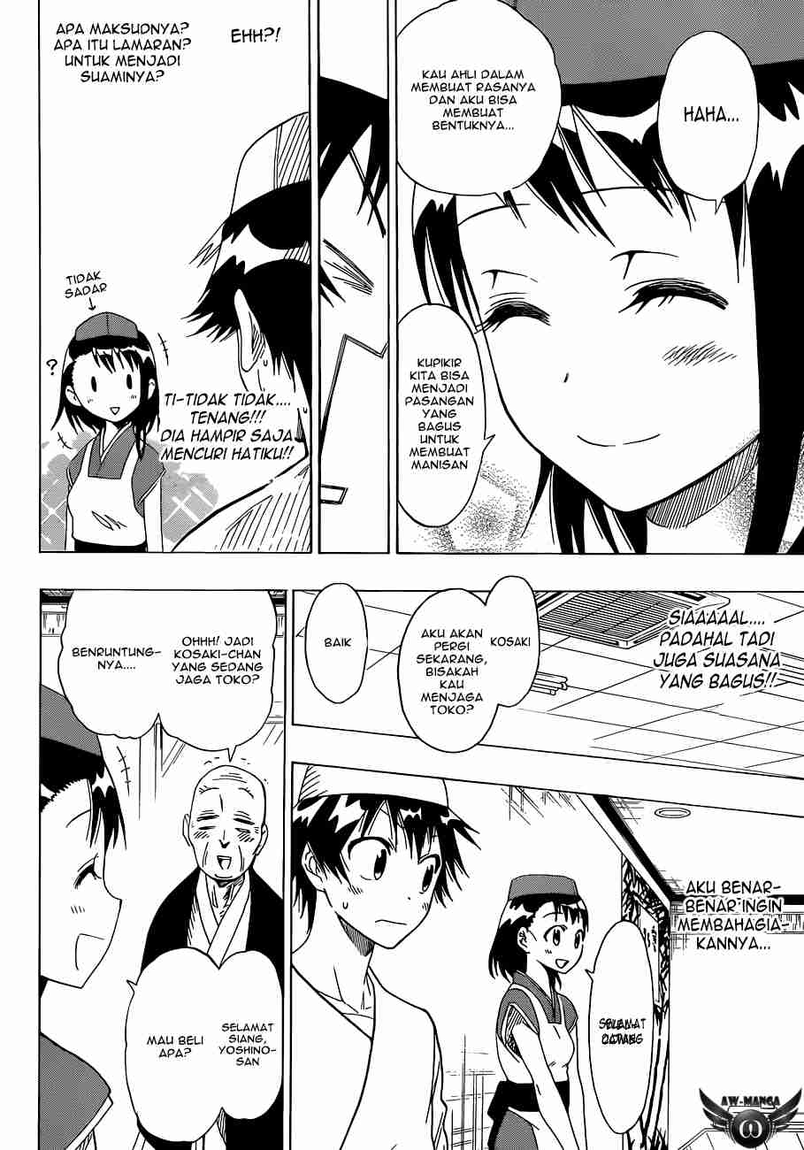 Nisekoi chapter 38 halaman 16