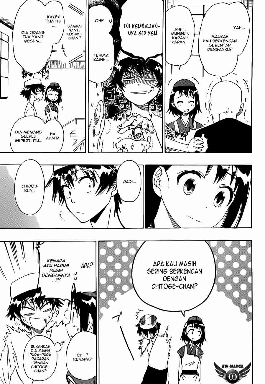 Nisekoi chapter 38 halaman 17