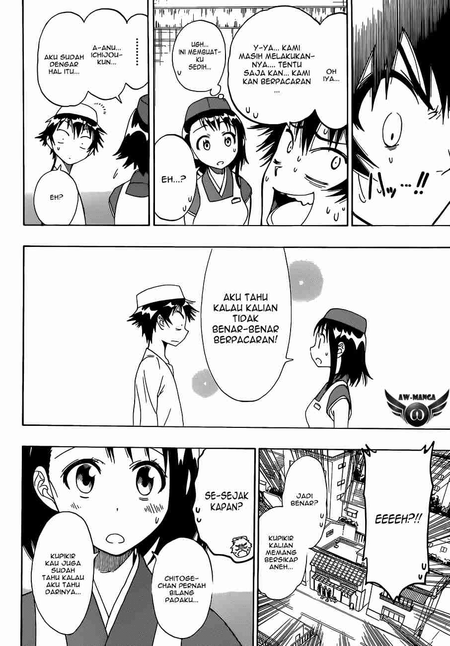 Nisekoi chapter 38 halaman 18