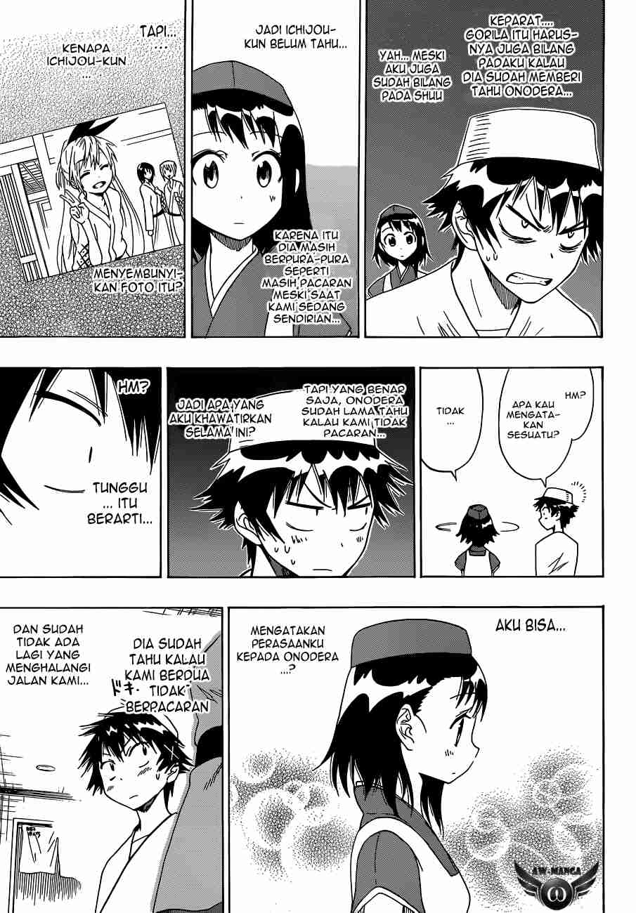 Nisekoi chapter 38 halaman 19