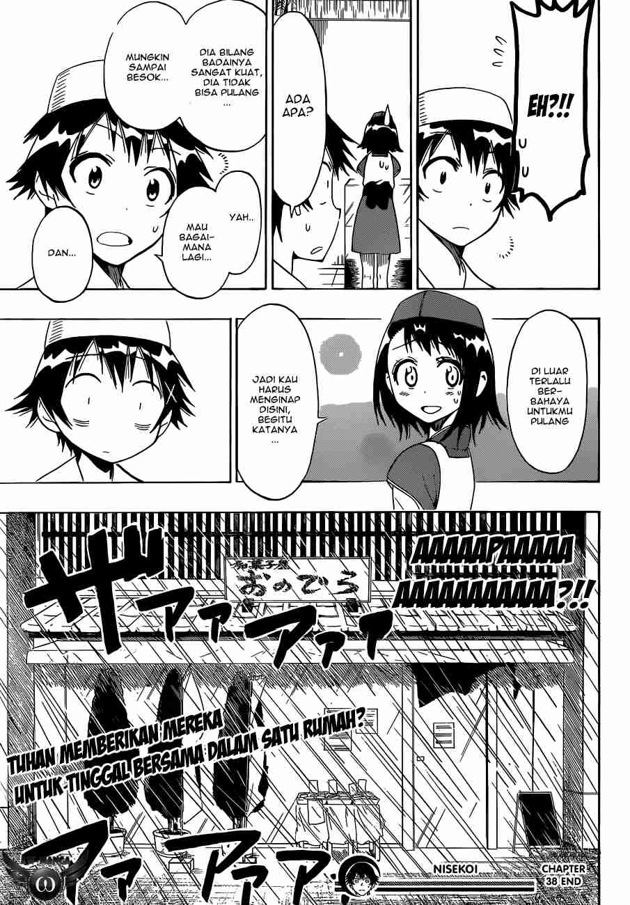Nisekoi chapter 38 halaman 21