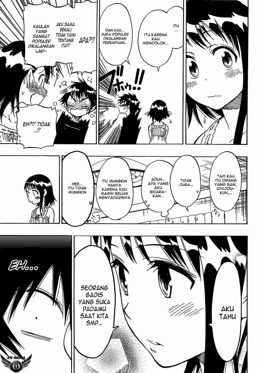 Nisekoi chapter 39 halaman 15