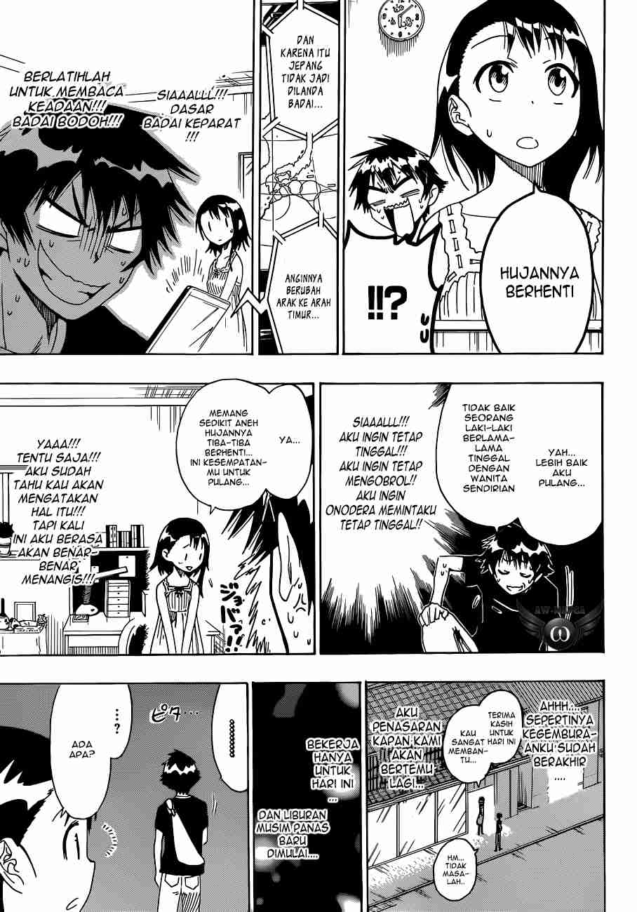 Nisekoi chapter 39 halaman 17