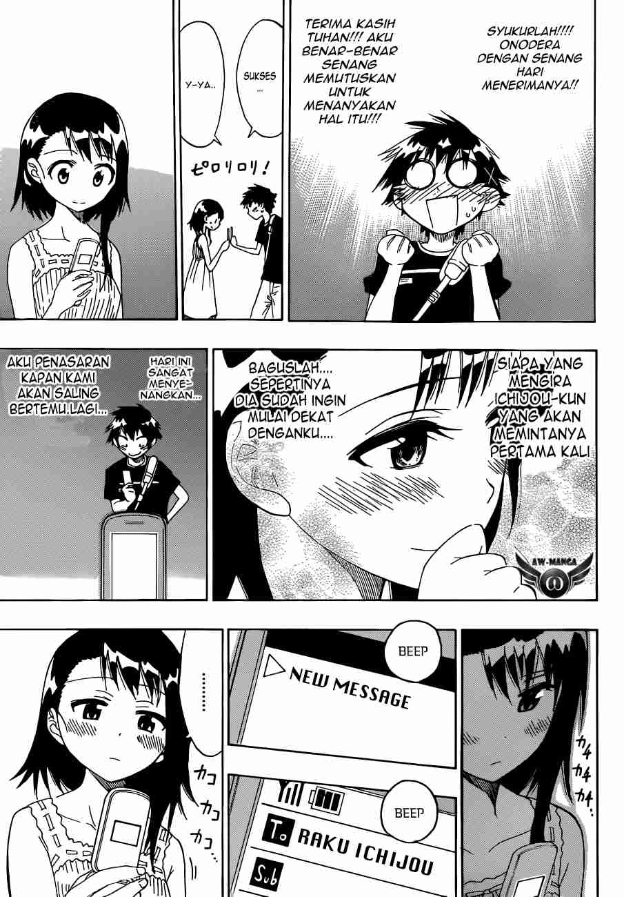 Nisekoi chapter 39 halaman 19