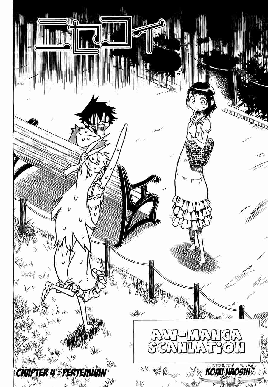 Nisekoi chapter 4 halaman 6