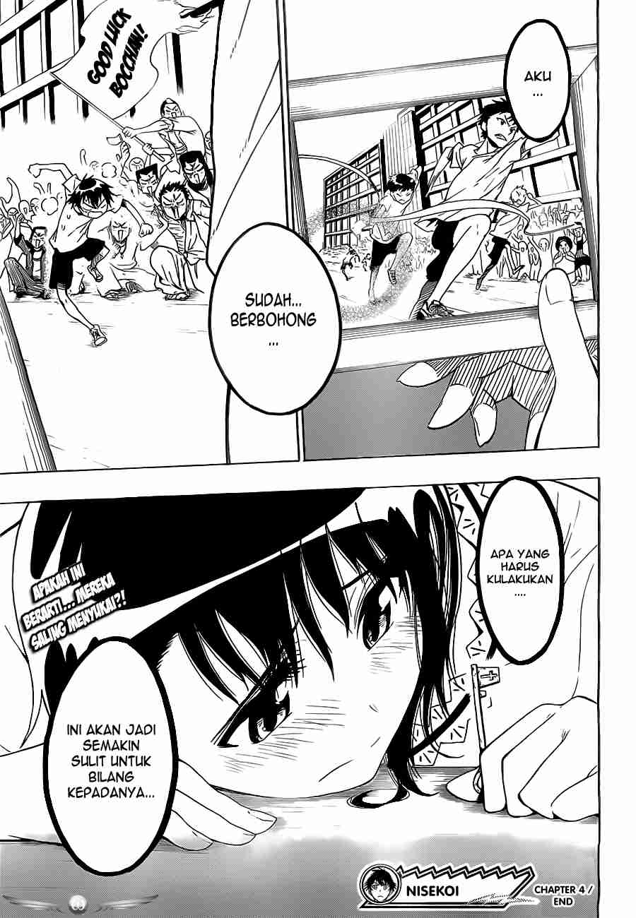 Nisekoi chapter 4 halaman 21