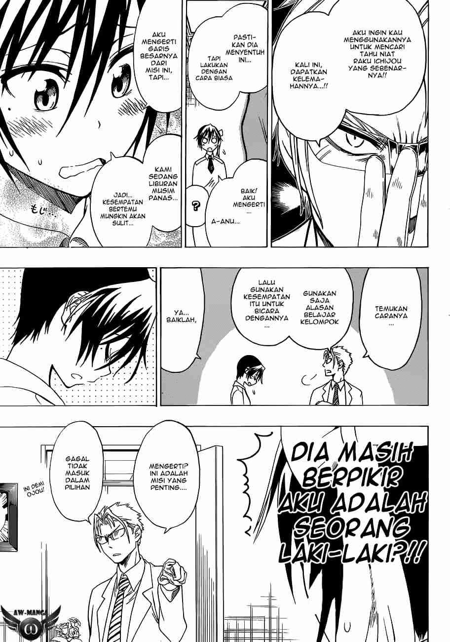 Nisekoi Bab 40 halaman 7
