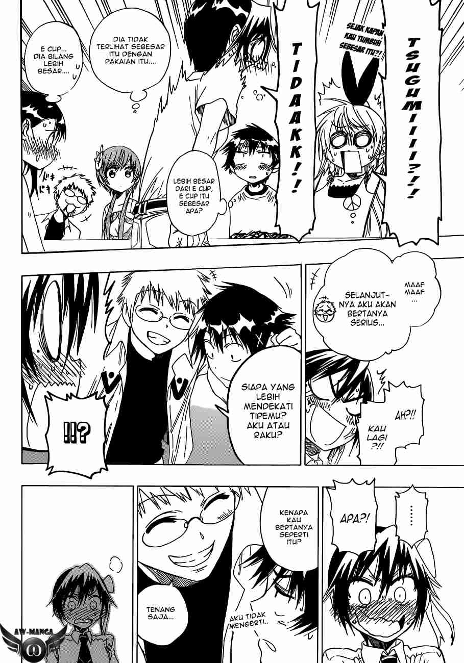 Nisekoi Bab 40 halaman 18