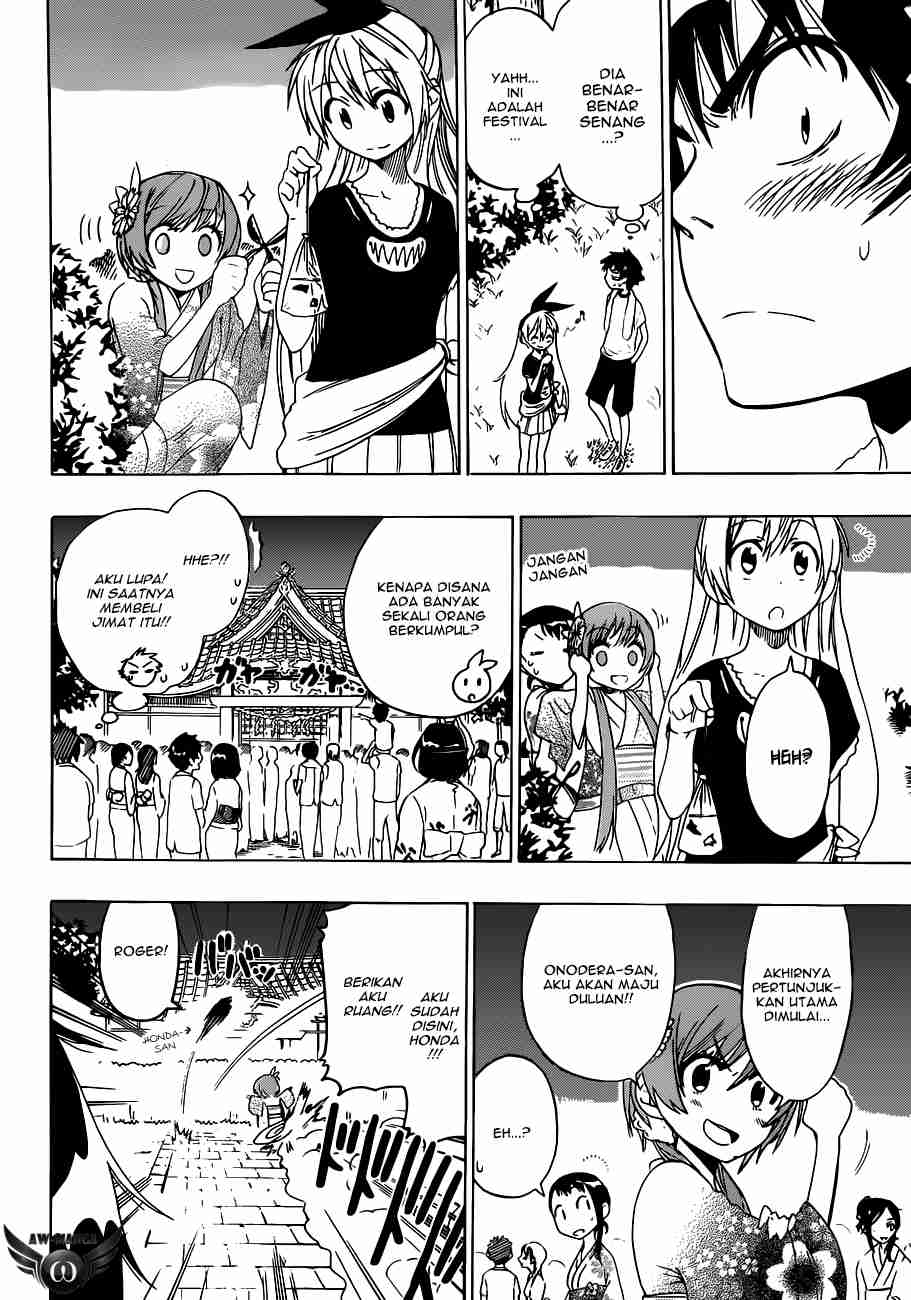 Nisekoi chapter 42 halaman 14