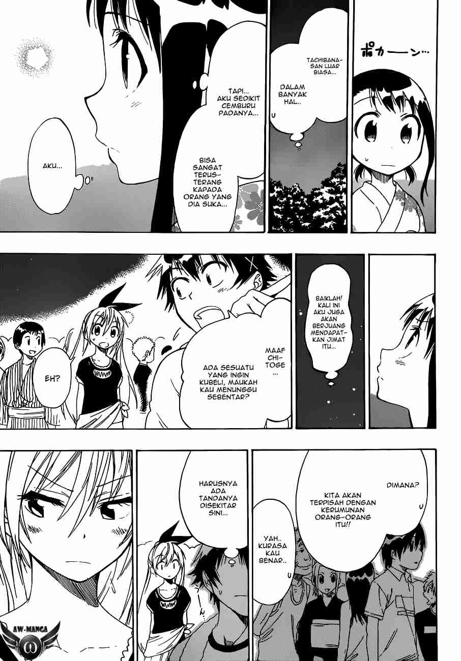 Nisekoi chapter 42 halaman 15