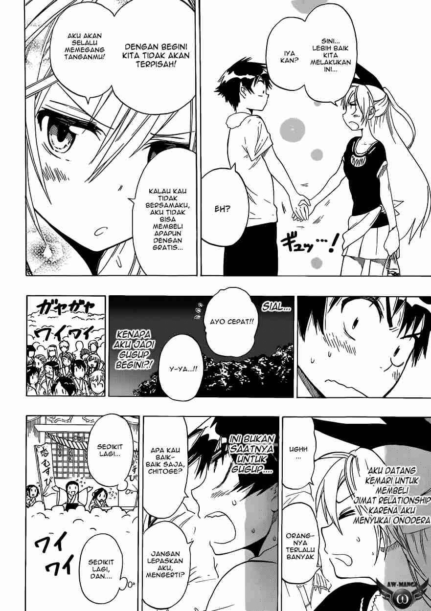 Nisekoi chapter 42 halaman 16