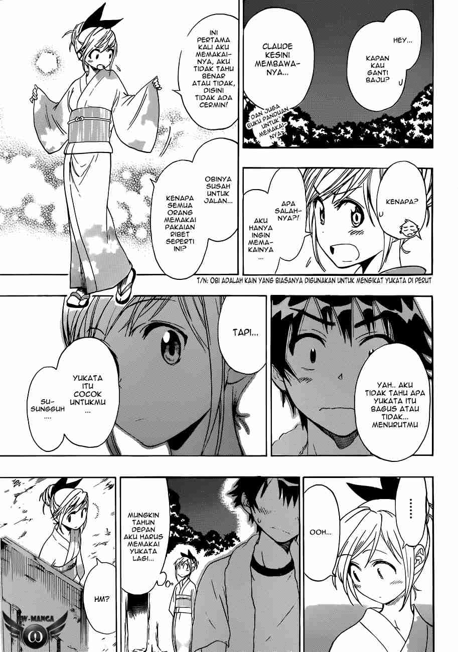 Nisekoi chapter 43 halaman 14