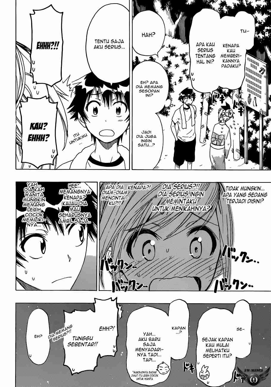 Nisekoi chapter 43 halaman 17