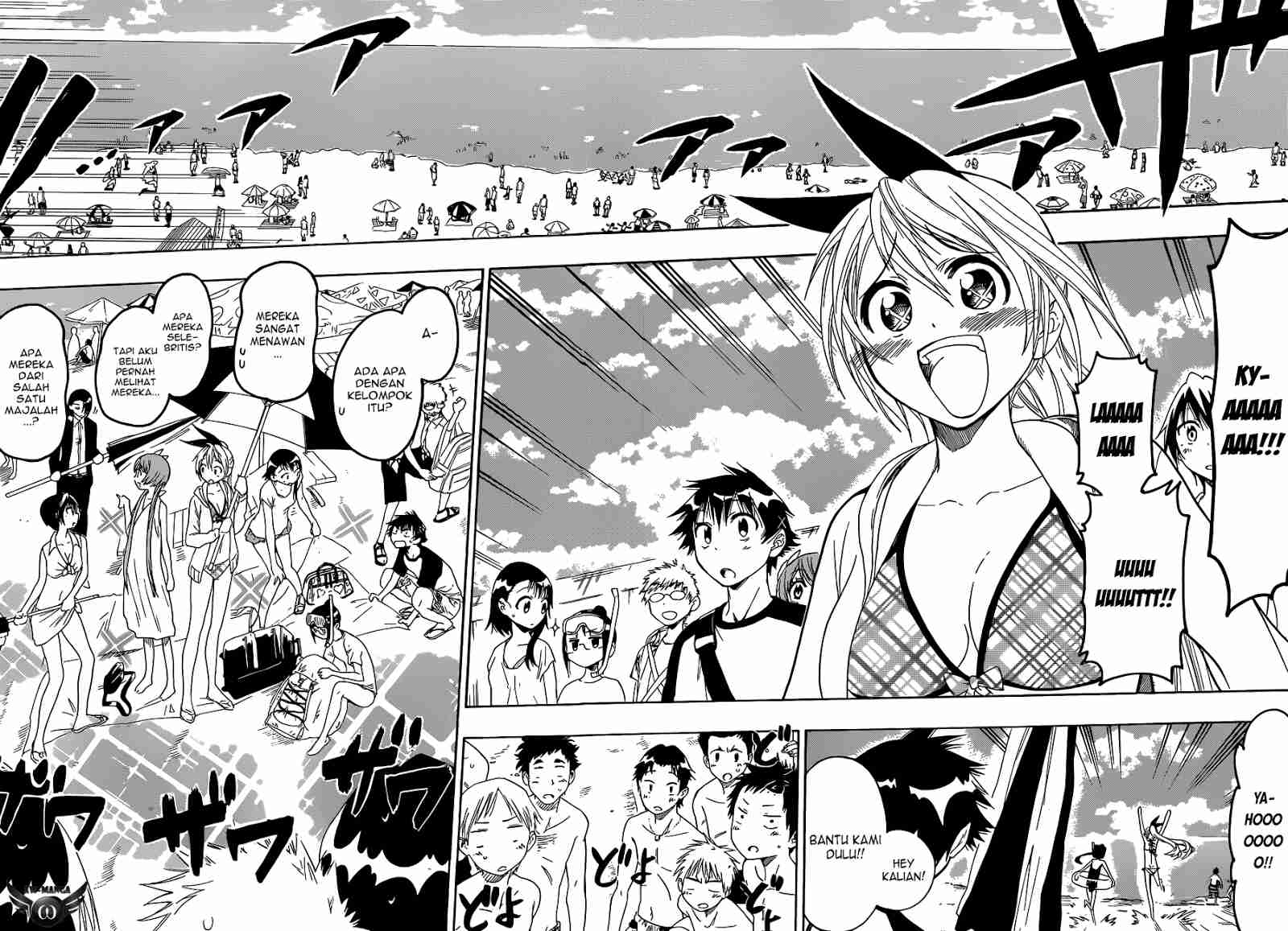 Nisekoi chapter 44 halaman 4