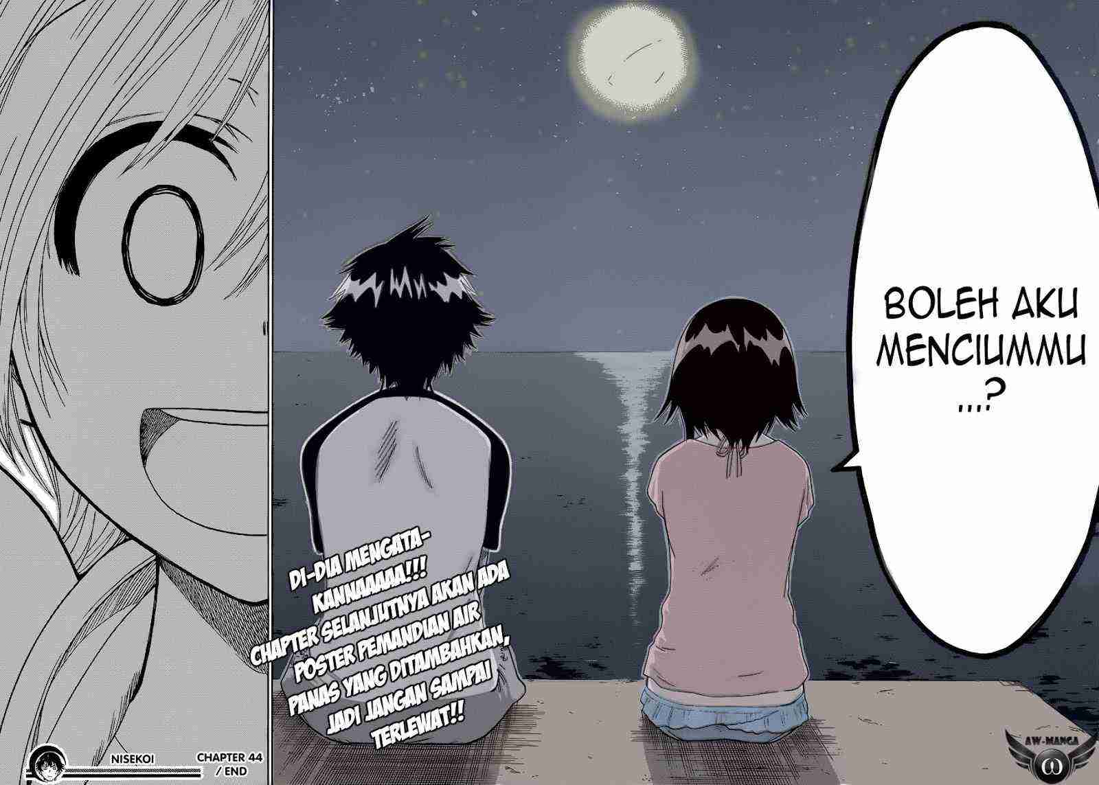 Nisekoi chapter 44 halaman 19