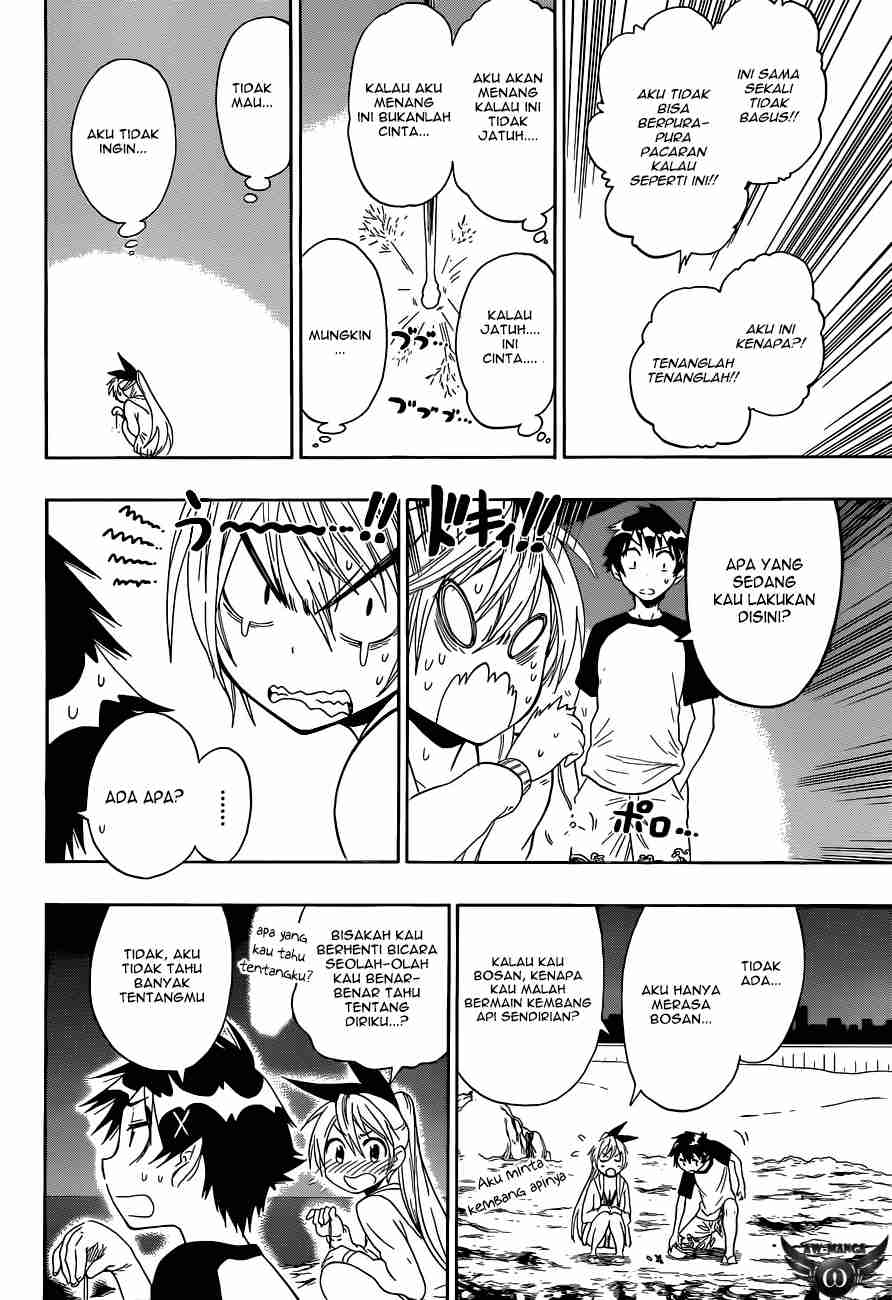 Nisekoi Bab 45 halaman 15
